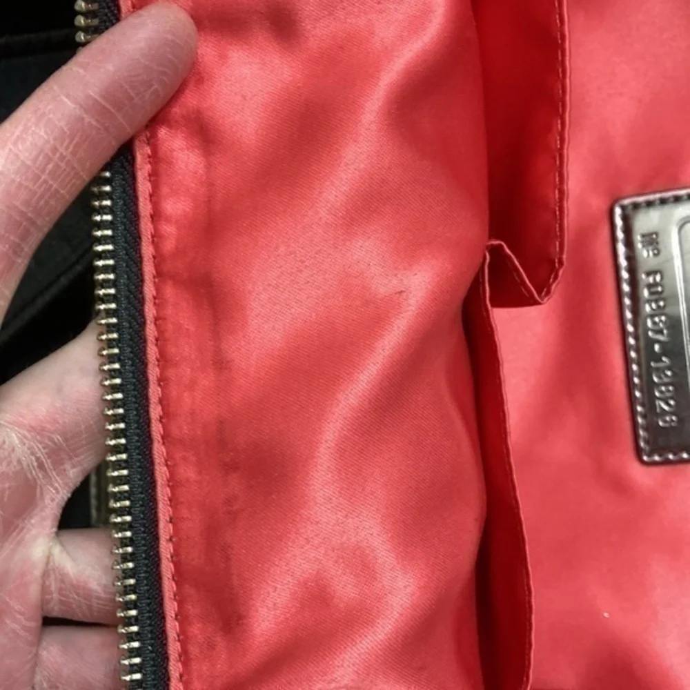 Coach signature y2k op c black poppy bag